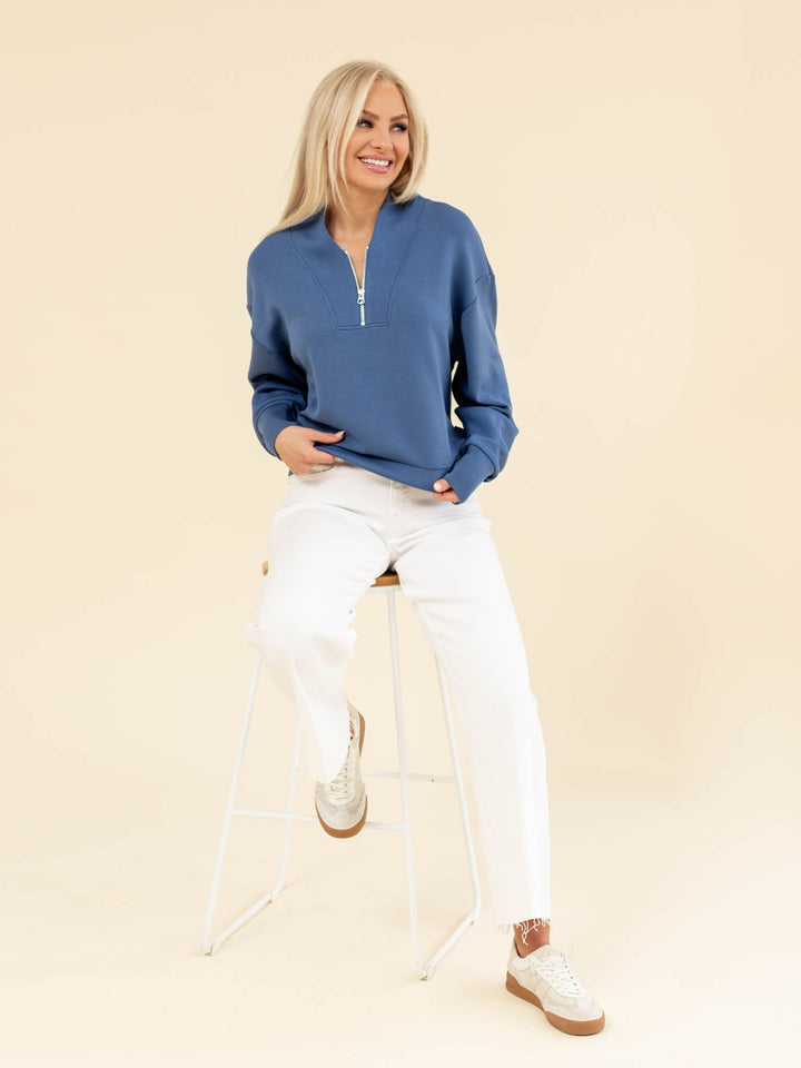 varley quarter zip