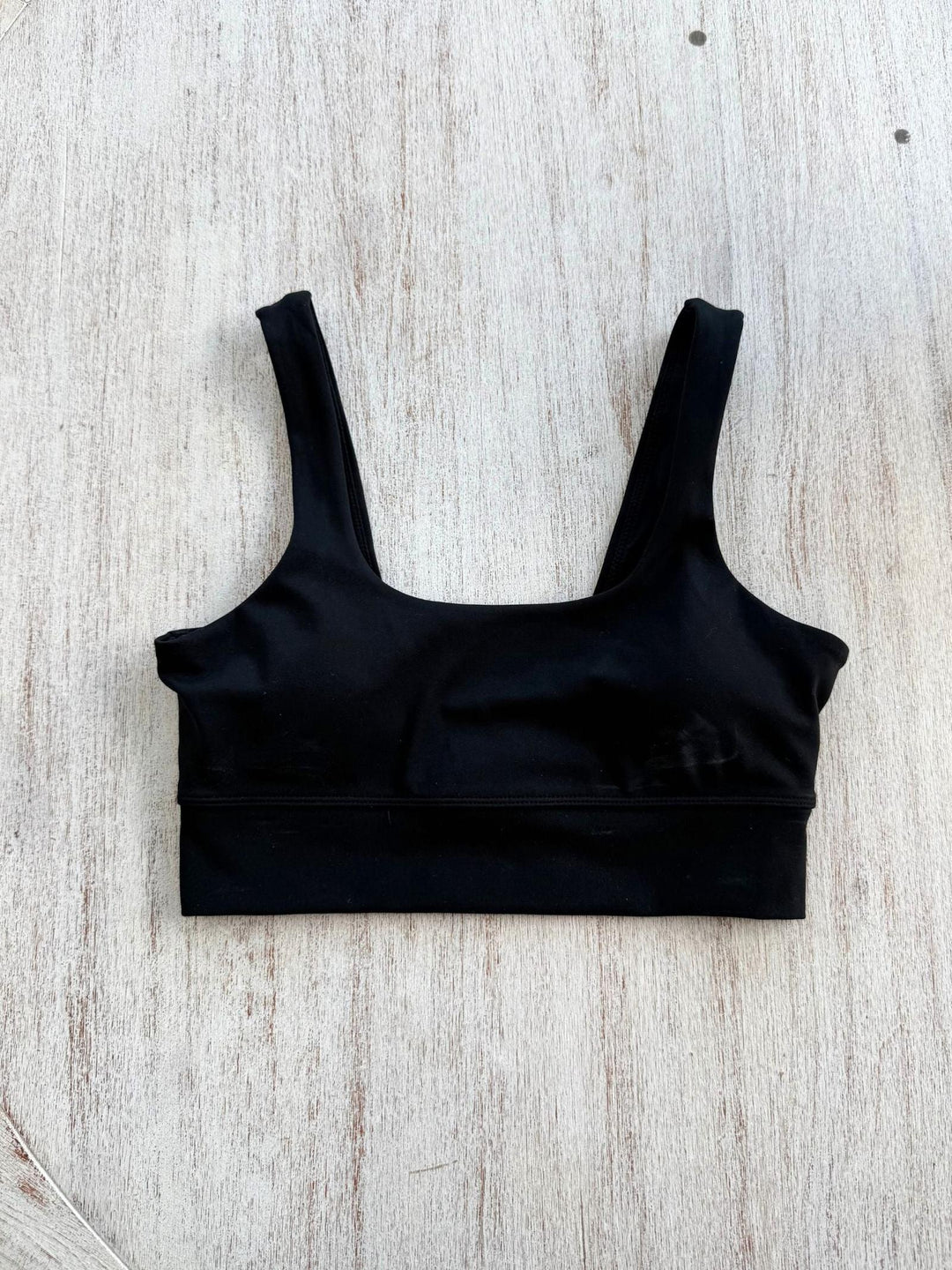 black super soft bra
