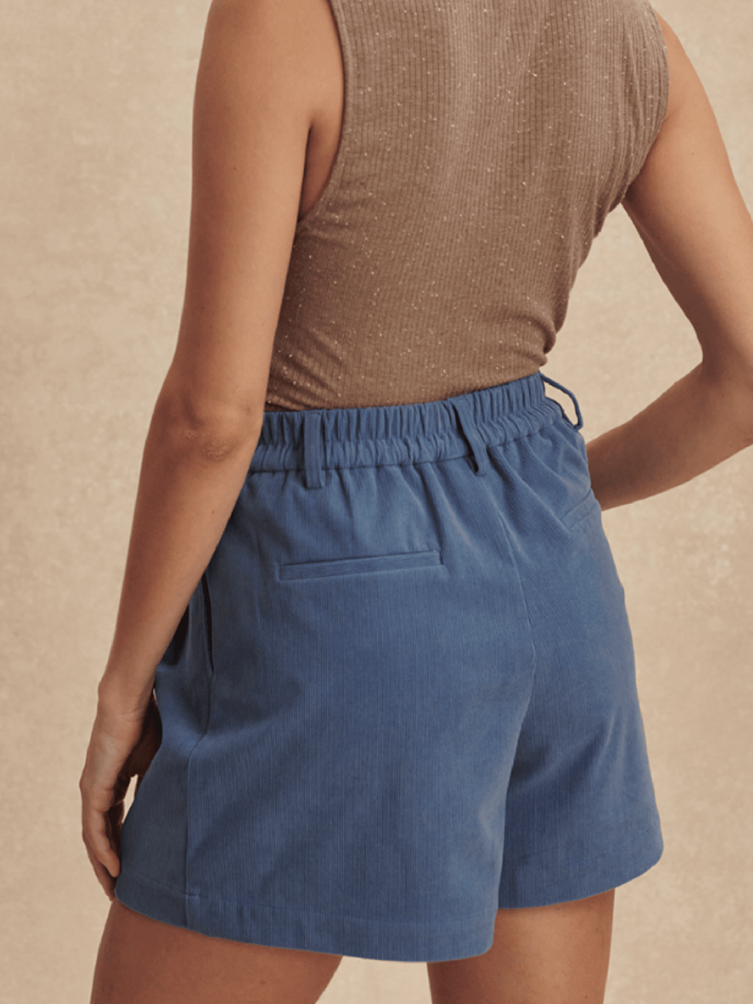 cord shorts 