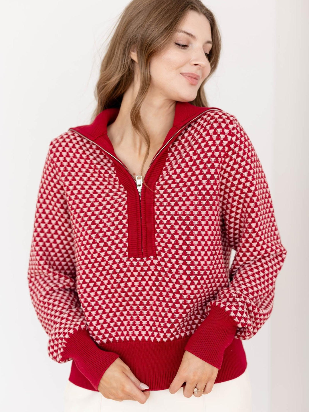 varley knit sweater