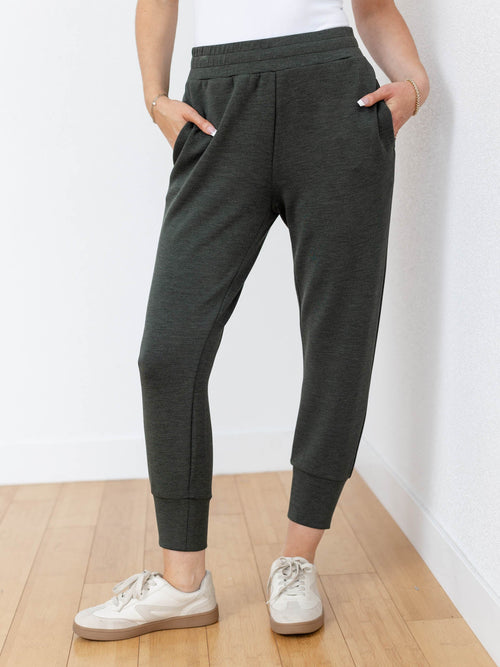 olive super soft jogger pants