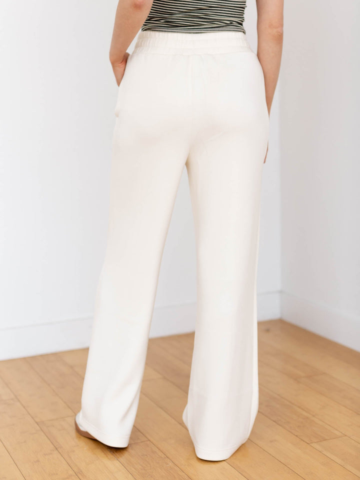 wide leg athleisure pant