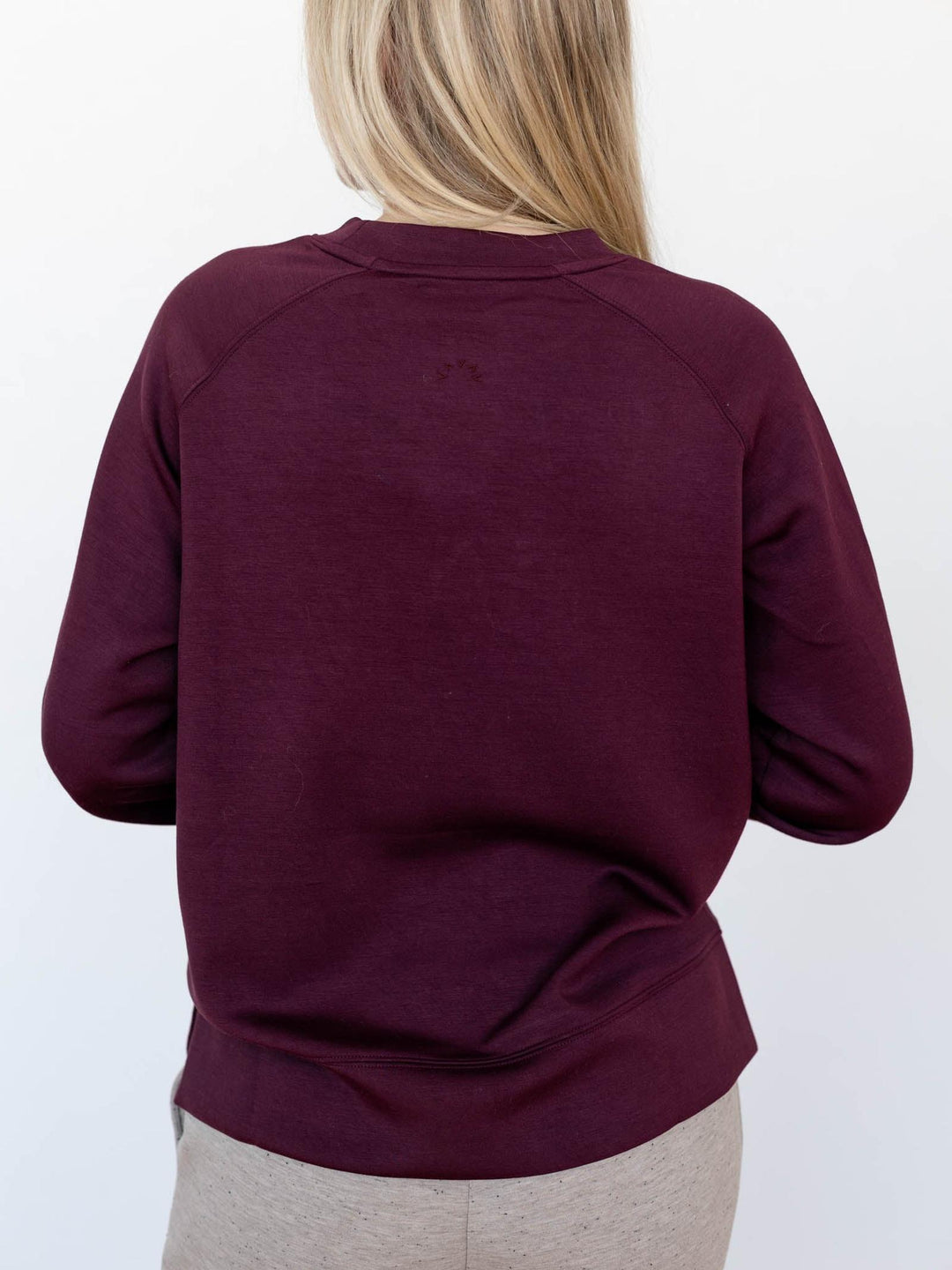 purple varley sweater