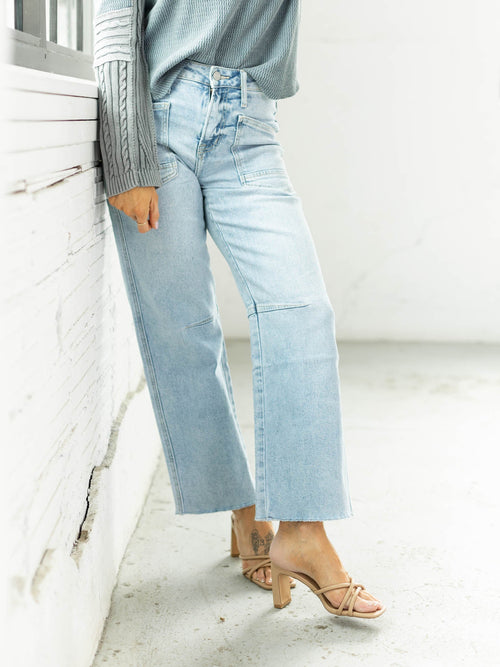 VERVET Heroine High Rise Baggy StraightDenim jeans