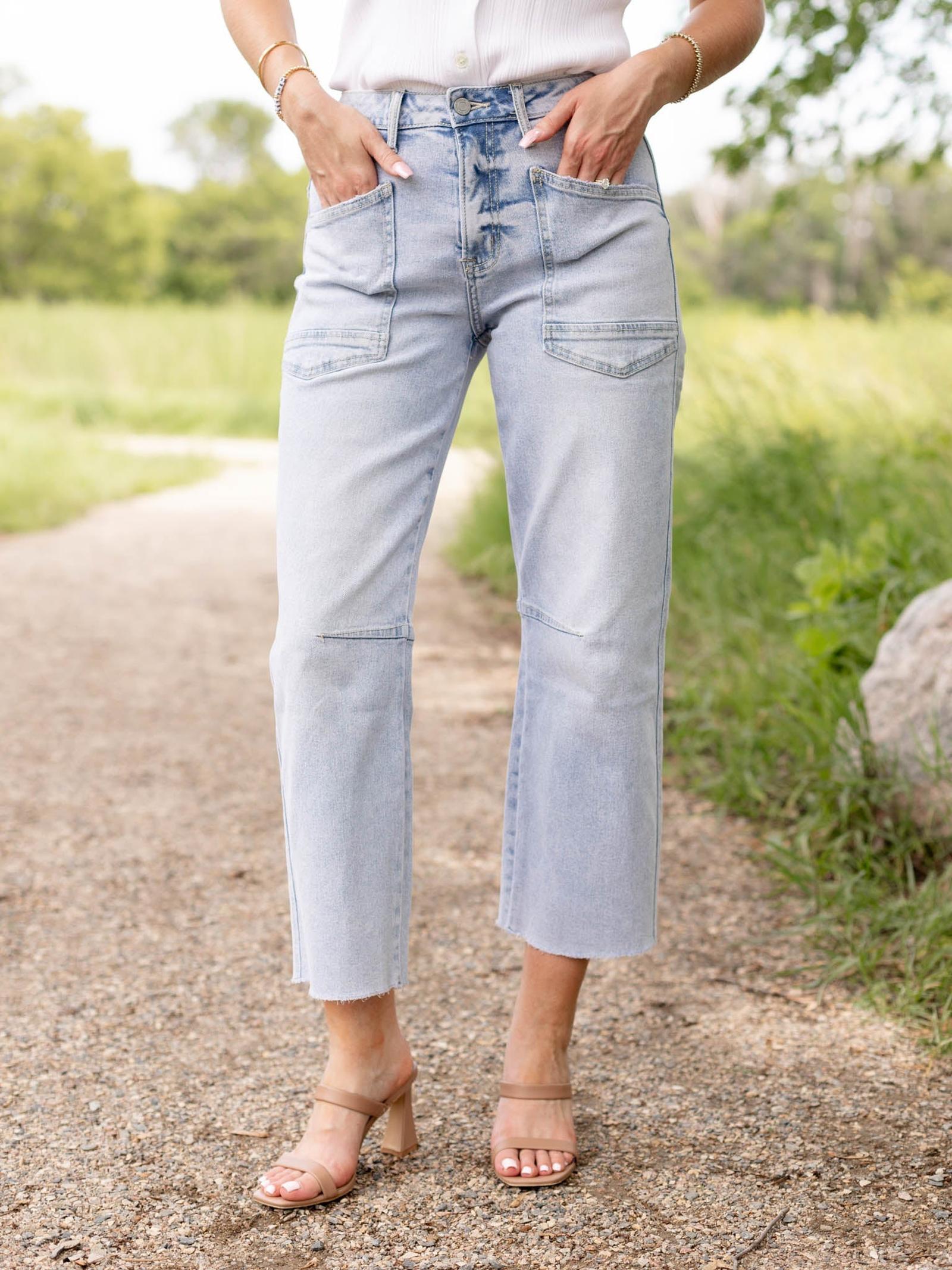 VERVET Heroine High Rise Baggy Straight – Leela and Lavender