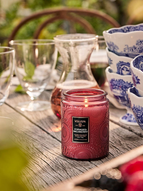 Voluspa Foraged Wildberry 5.5oz Small JarCandles
