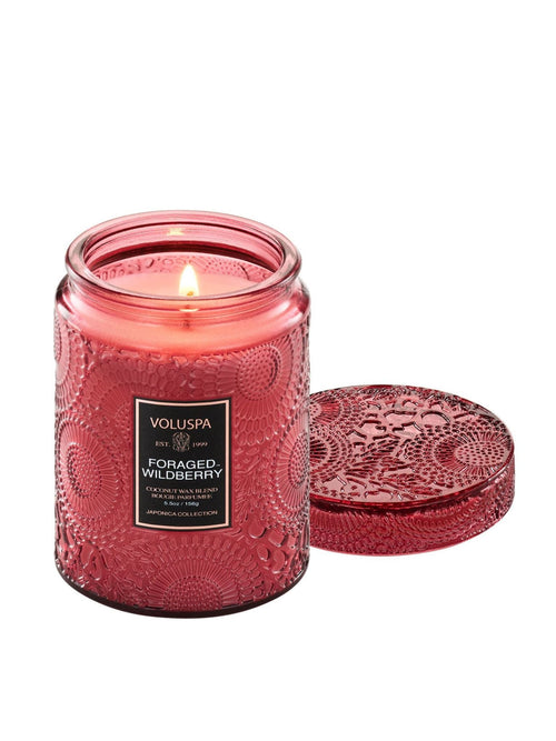 Voluspa Foraged Wildberry 5.5oz Small JarCandles