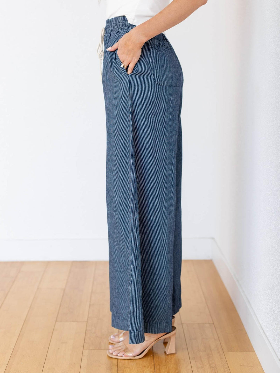 pinstripe pants