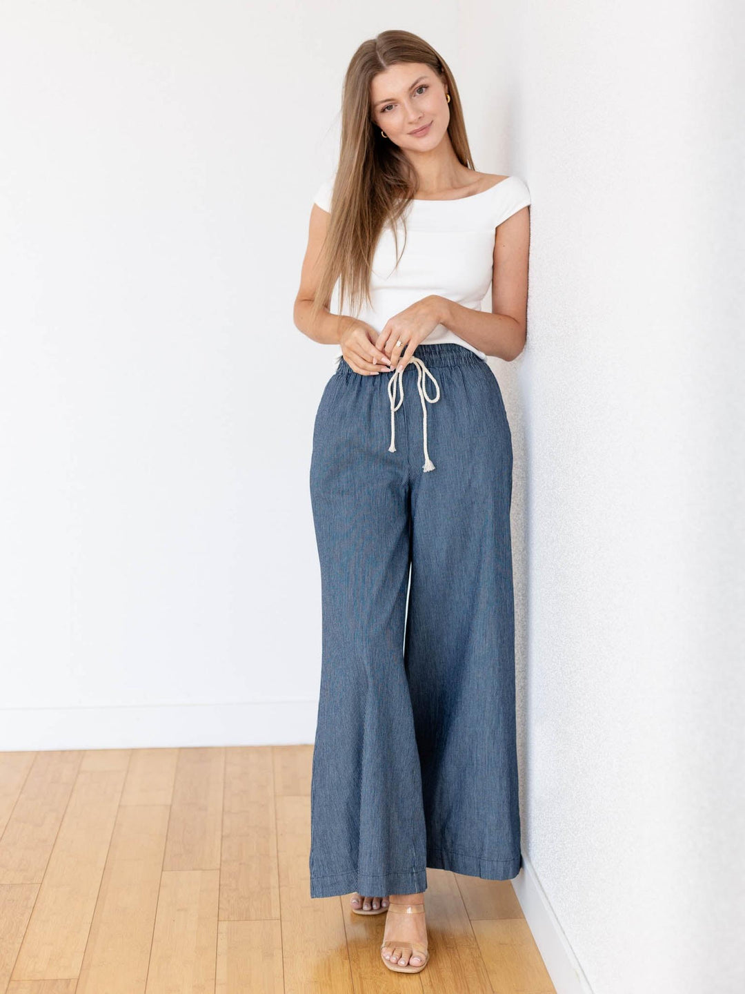 pinstripe pants