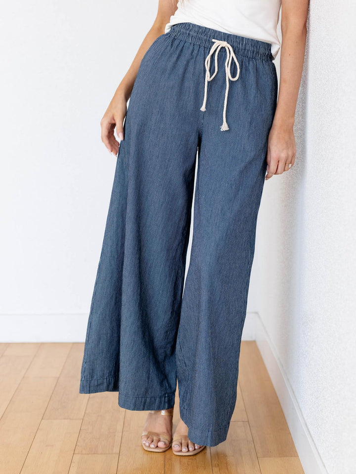 pinstripe pants