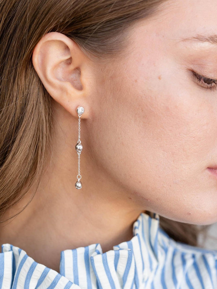 crystal drop earrings