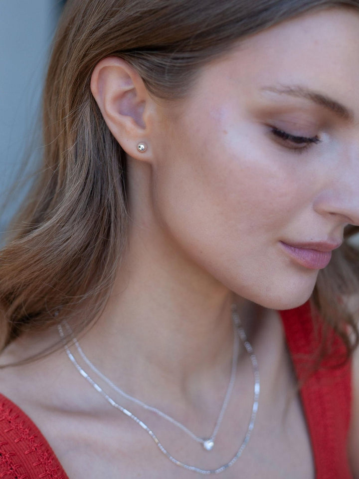 Water Resistant Double Layered Rhinestone Necklace