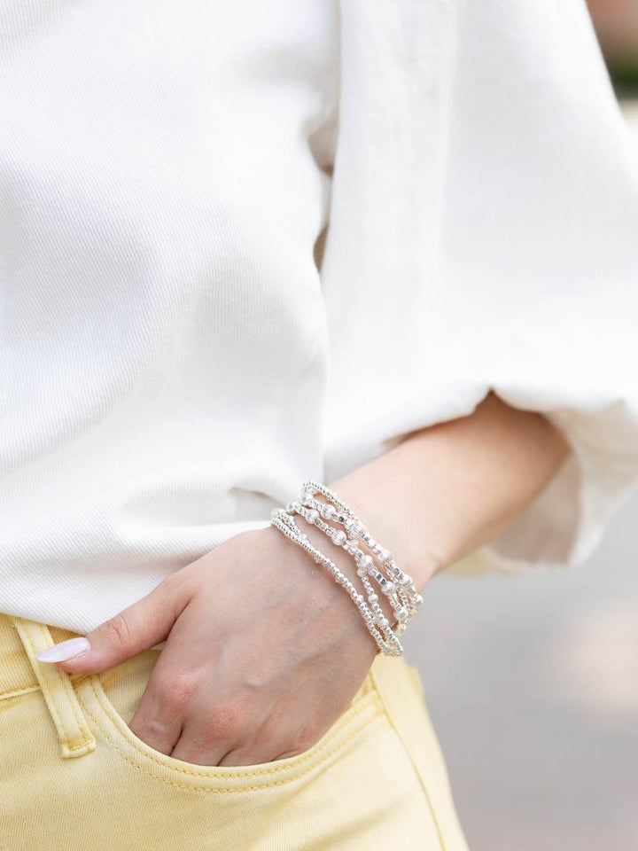 texture beaded bracelets