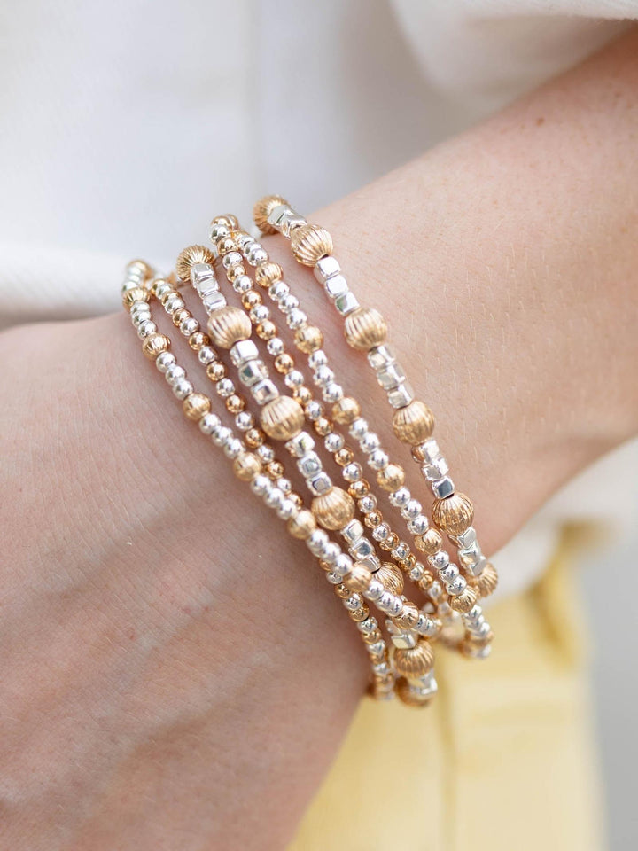 texture beaded bracelets