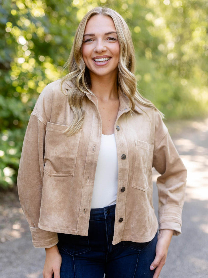 taupe jacket