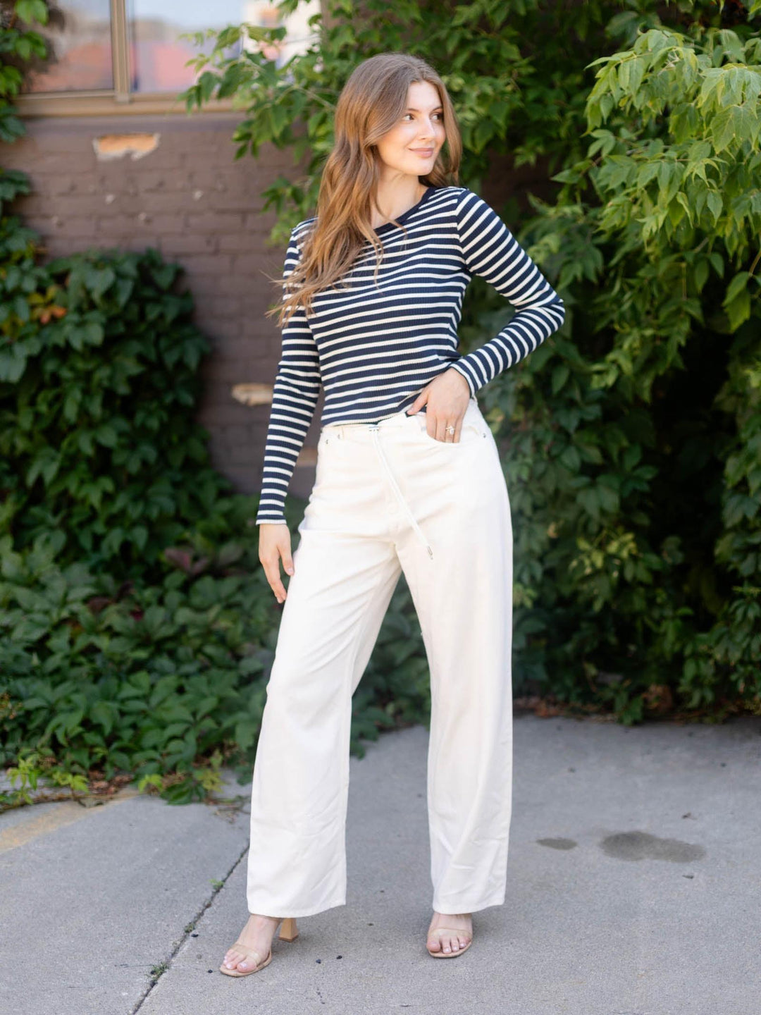 Z Supply Arlet Stripe Thermal Top
