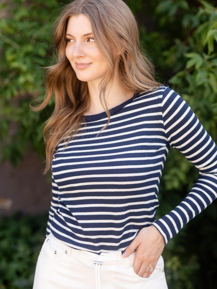 Z Supply Arlet Stripe Thermal Top