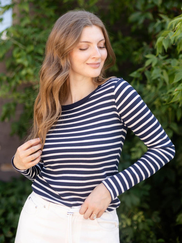 Z Supply Arlet Stripe Thermal Top