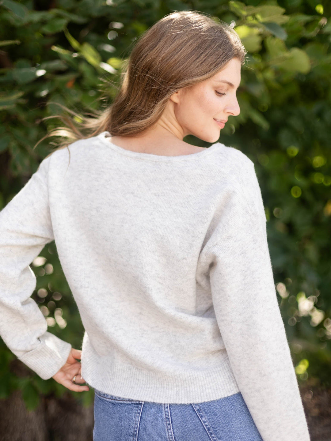 taupe sweater