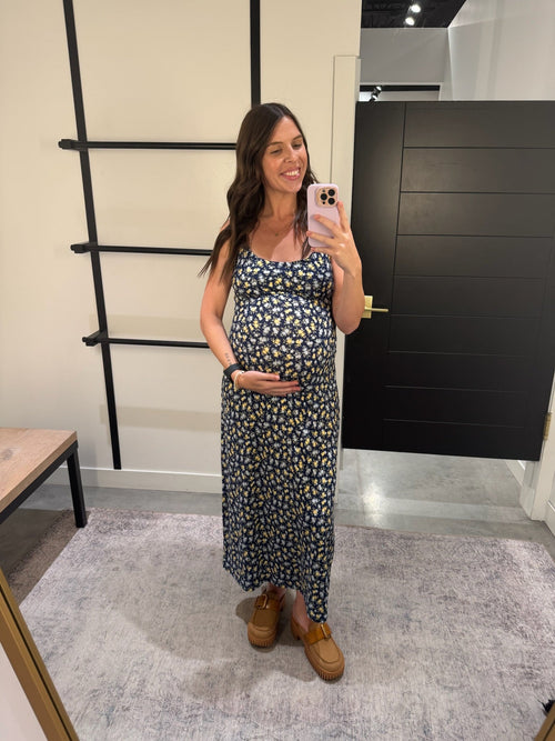 Z Supply Chiara Idra Ditsy Midi Dress