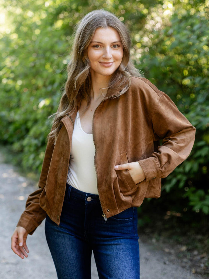 Z Supply Corin Bubble Hem Jacket