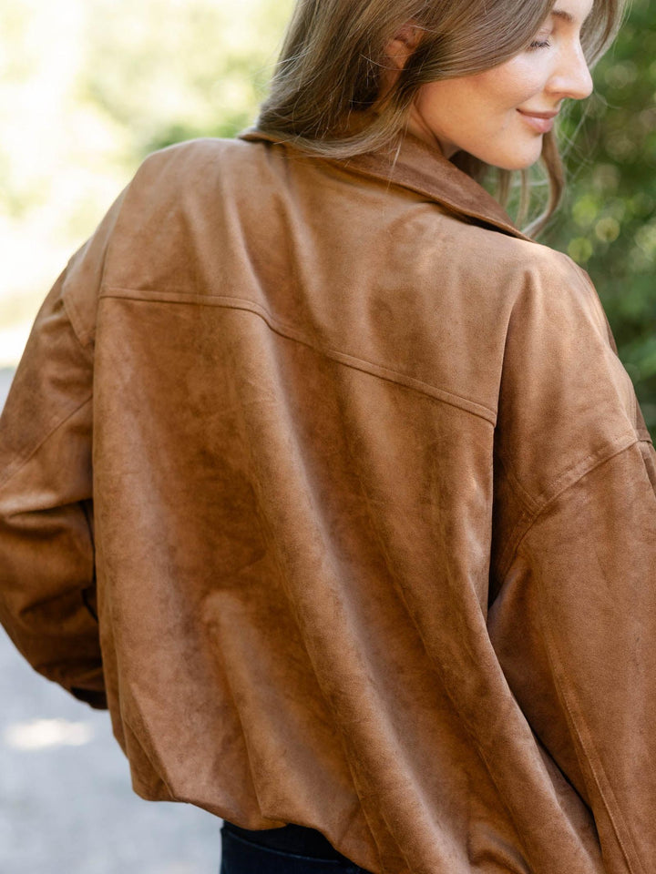 Z Supply Corin Bubble Hem Jacket