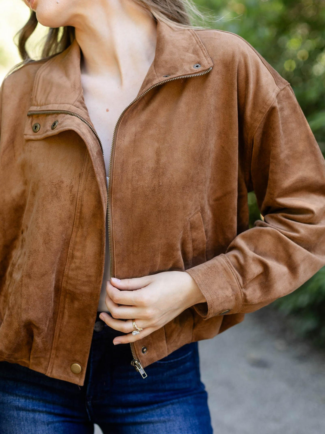 Z Supply Corin Bubble Hem Jacket