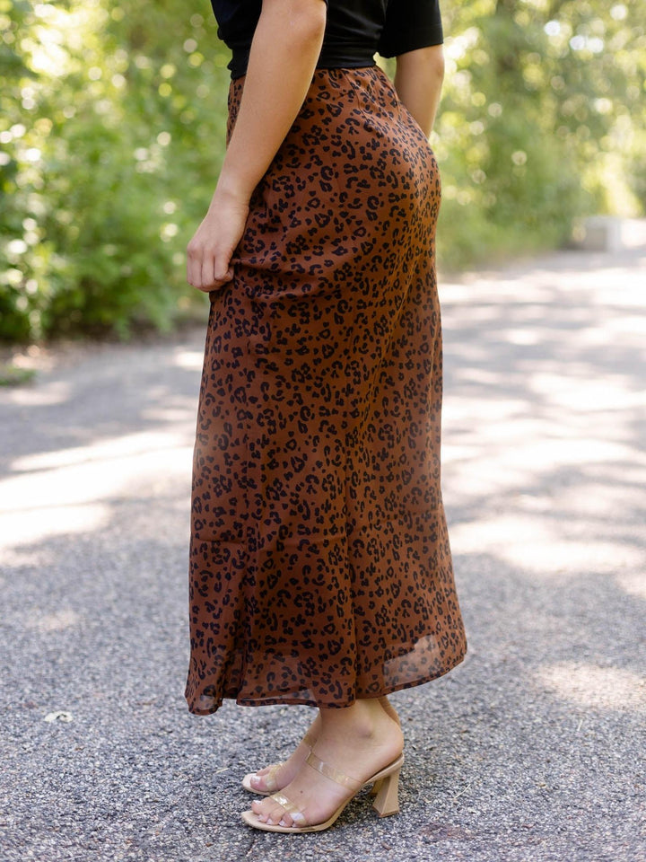 Z Supply Europa Leopard Skirt