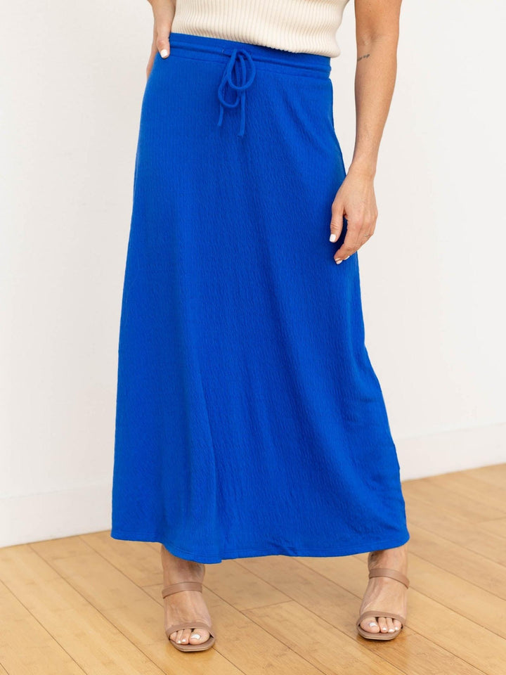 A-line maxi skirt