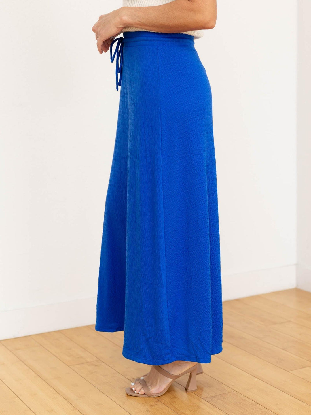 A-line maxi skirt
