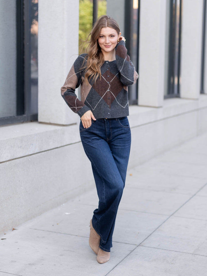 argyle sweater