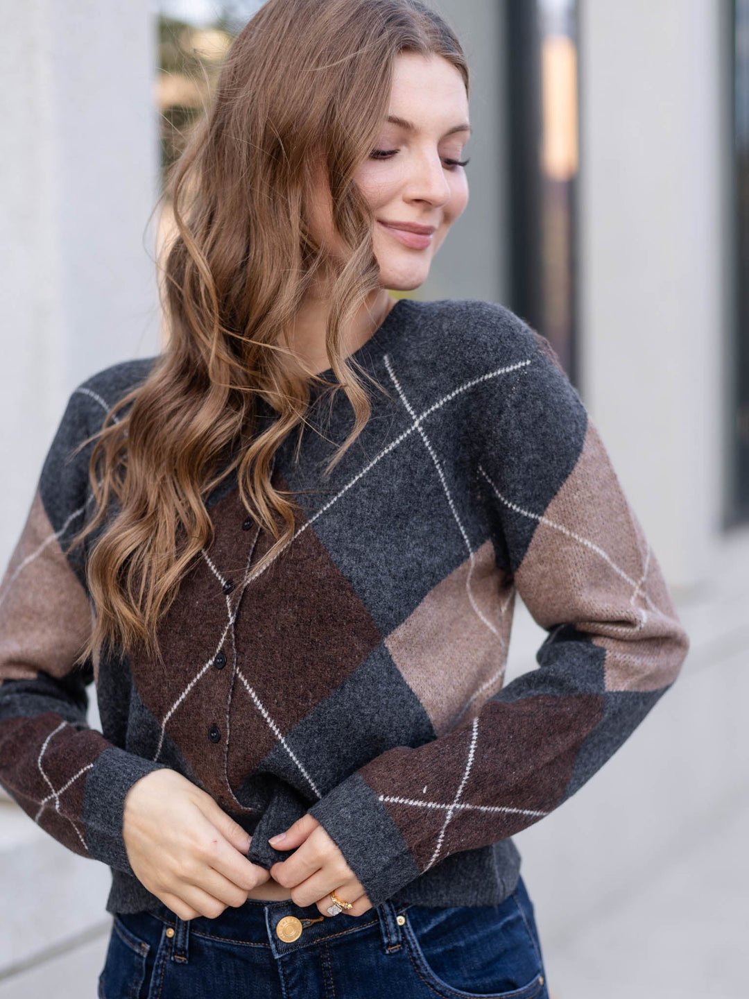 neutral sweater