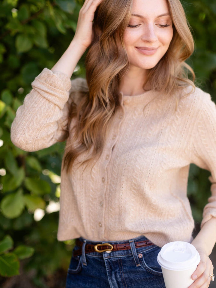 Z Supply Medina Pointelle Cardigan