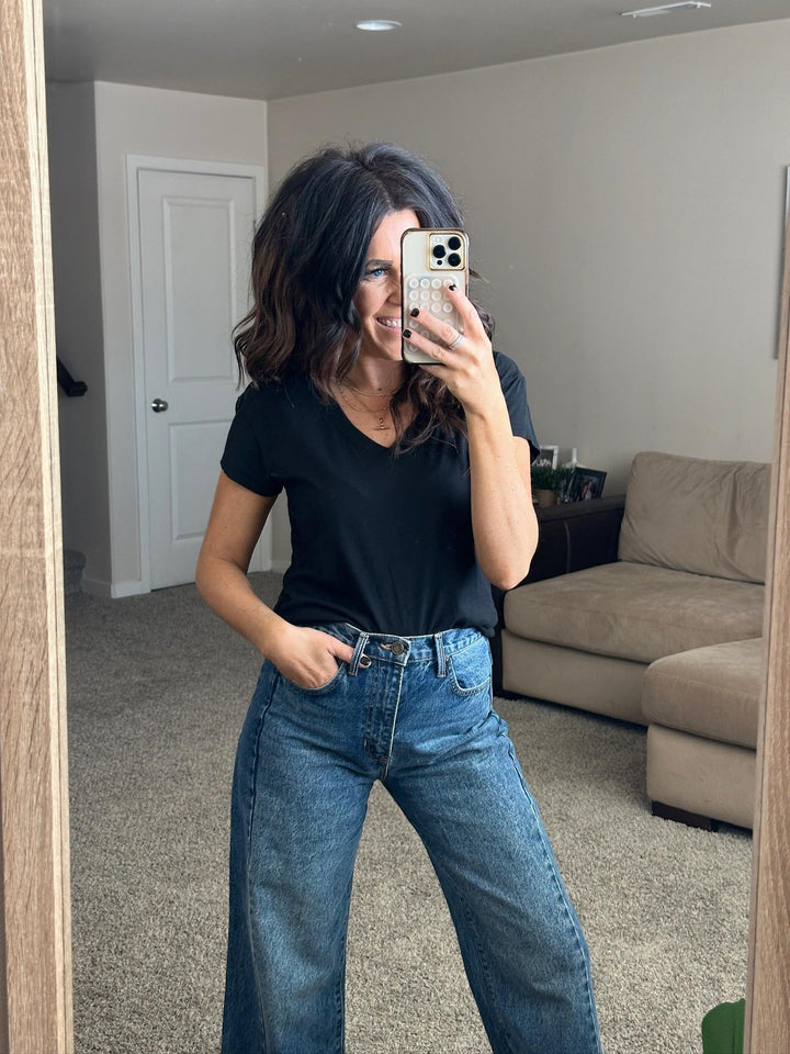 classic v neck tshirt