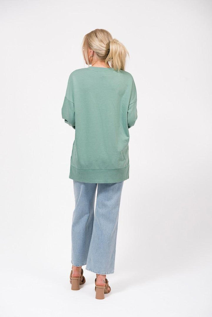 side slit swaeter
