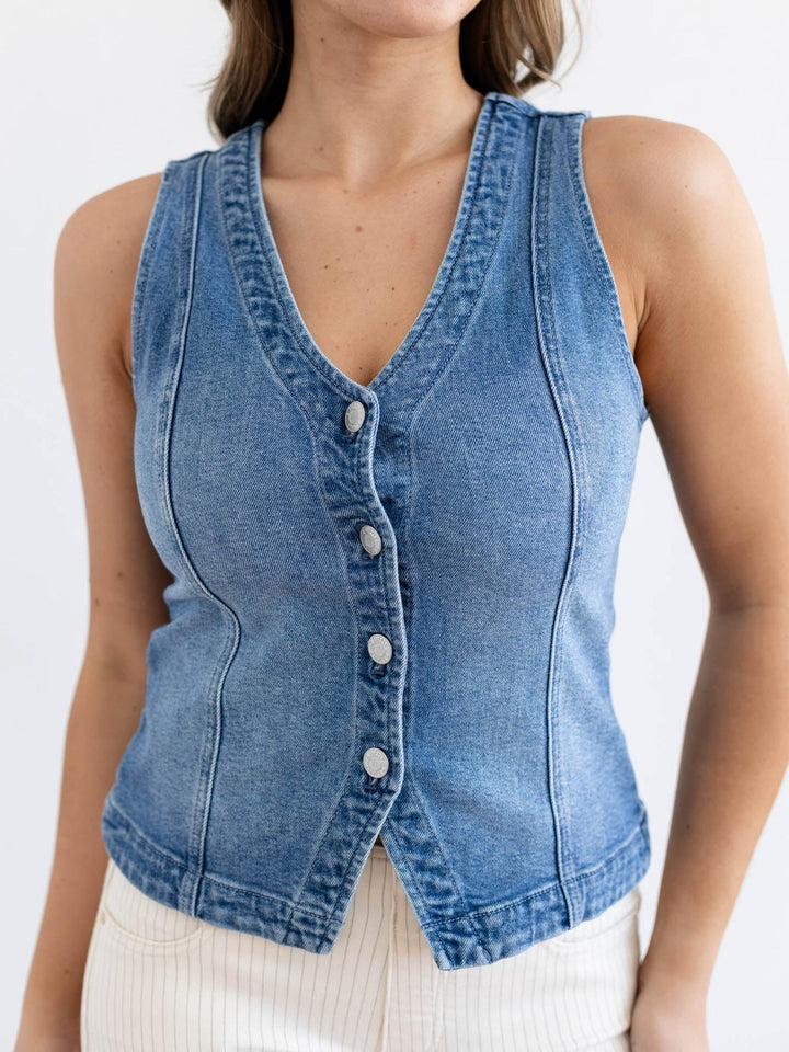 Z Supply Porto Denim Vest