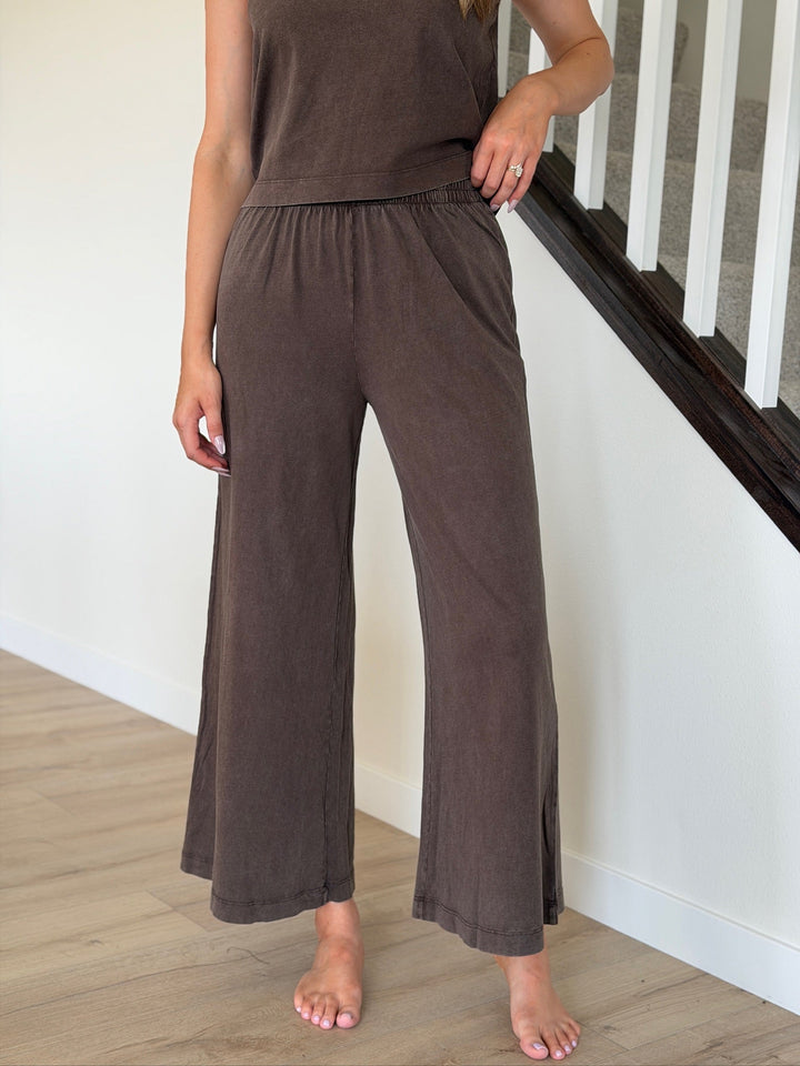 Z Supply Scout Jersey Crop Flare Pant