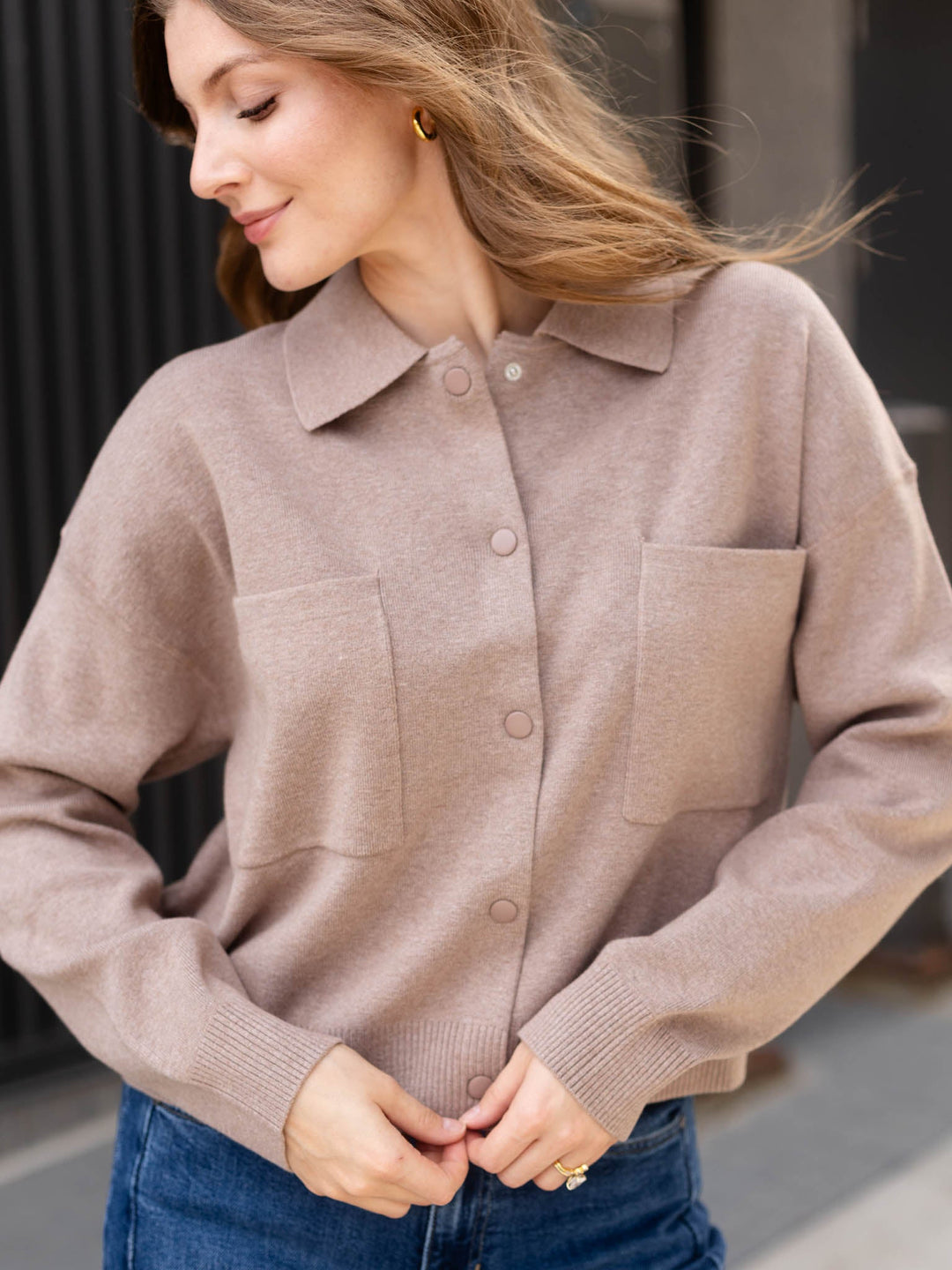 brown top