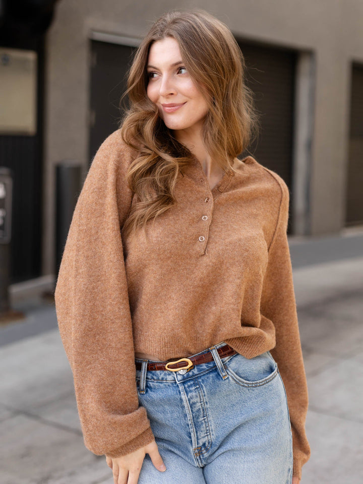 henley sweater