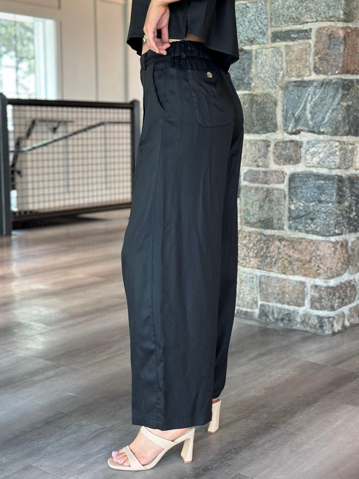 black pants