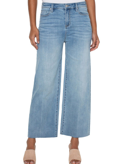 wide leg cropped pants