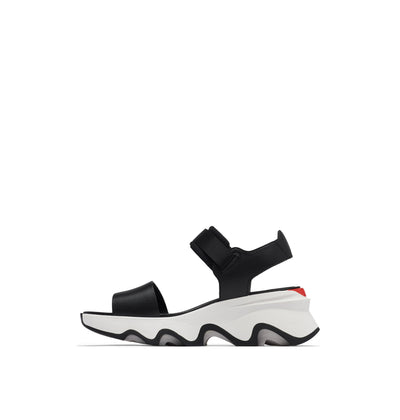 contrast platform sandal