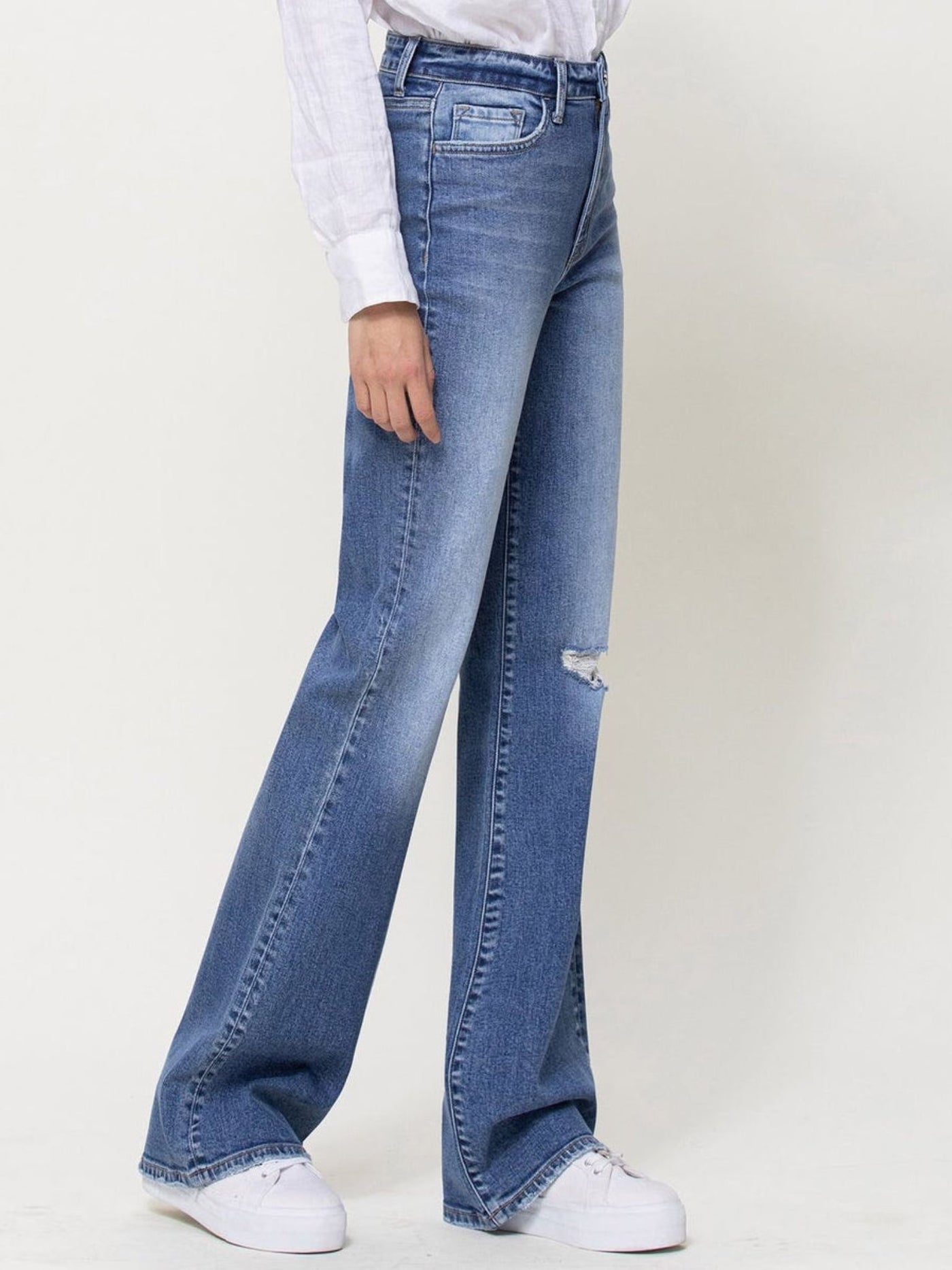 washed out flying monkey denim