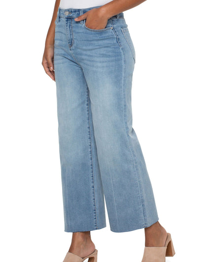 cropped denim