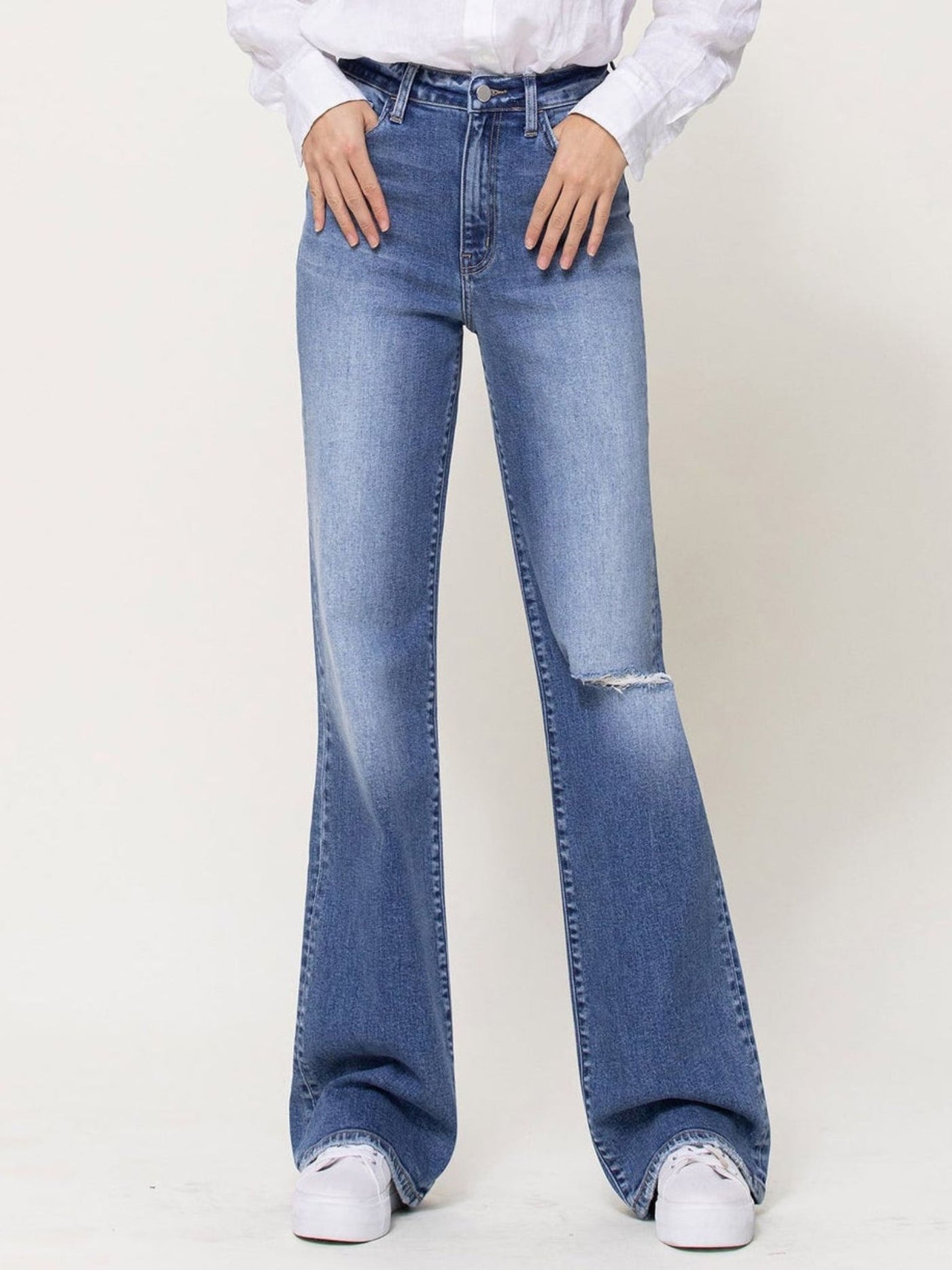 flying monkey flare denim