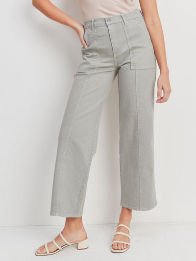 colored utility denim