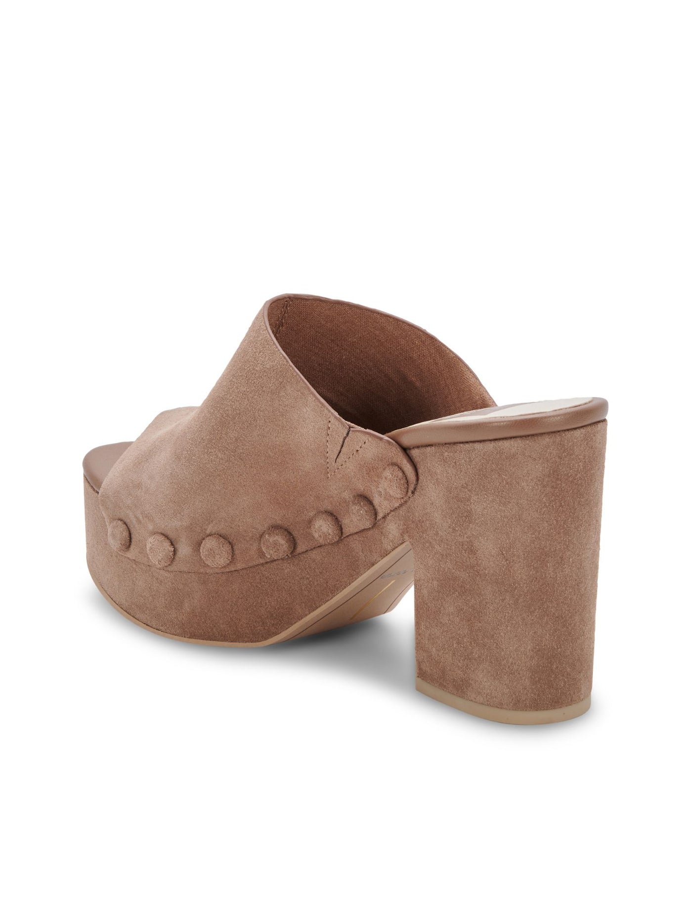 slip on studded wedge