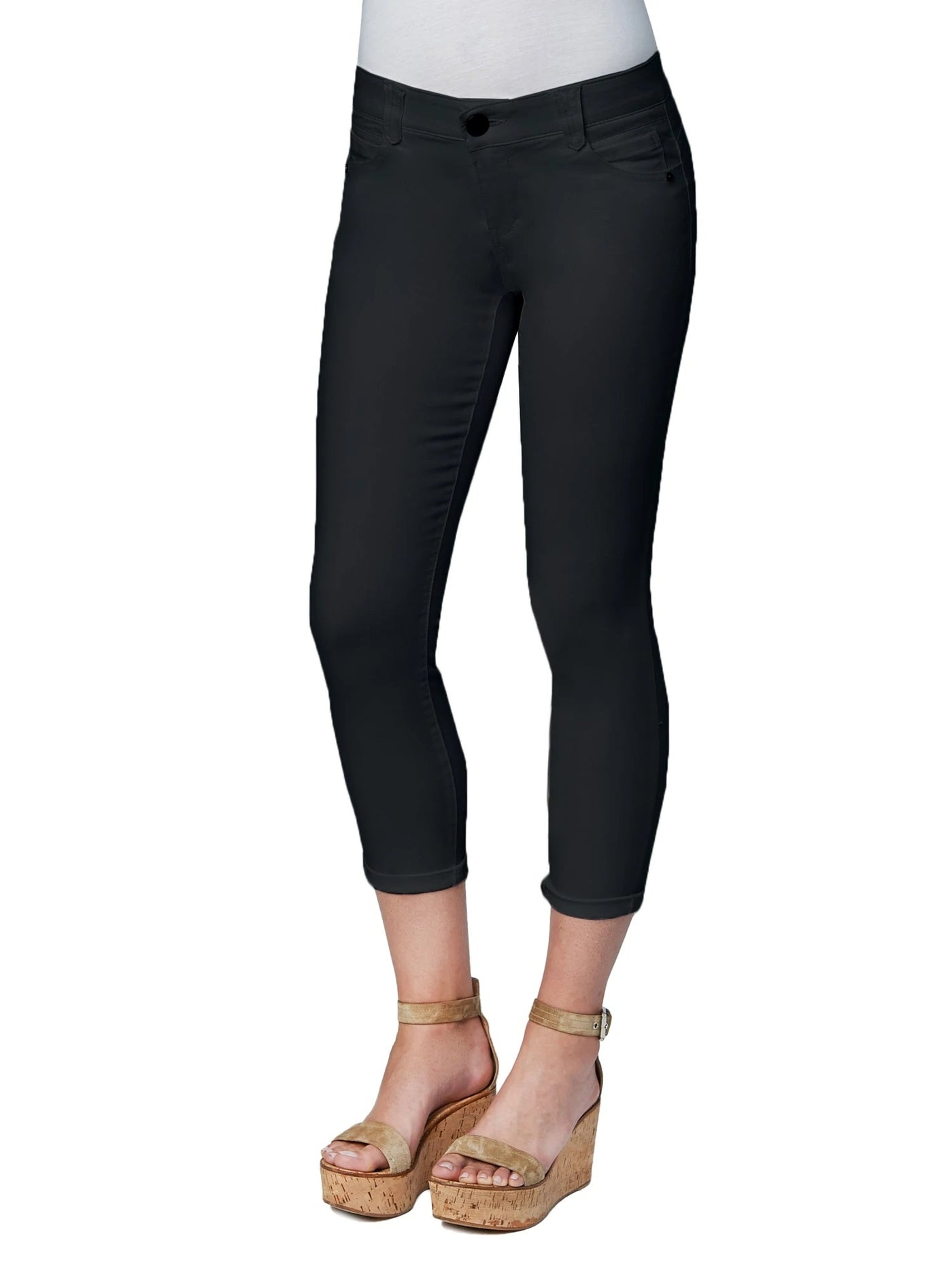 skinny black denim