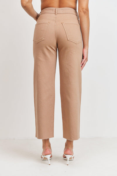 utility nautical wide leg deni
