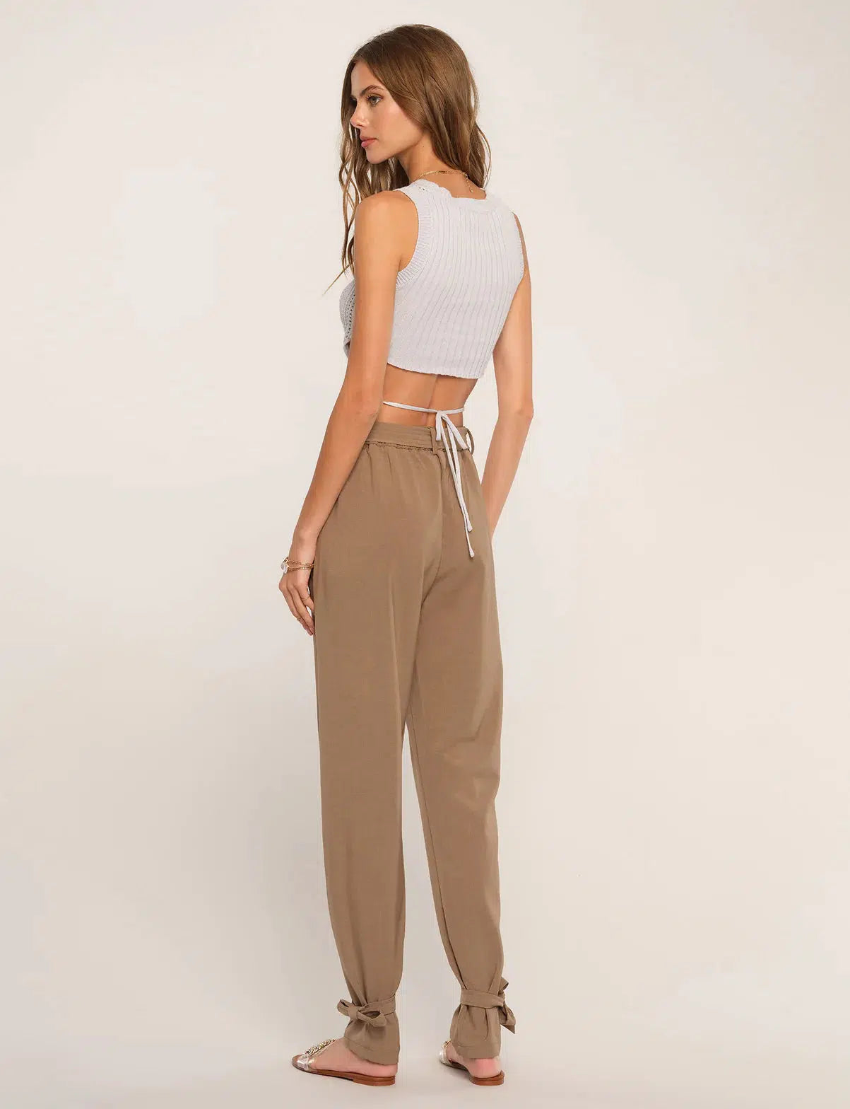 heartloom tie ankles tie waist pant